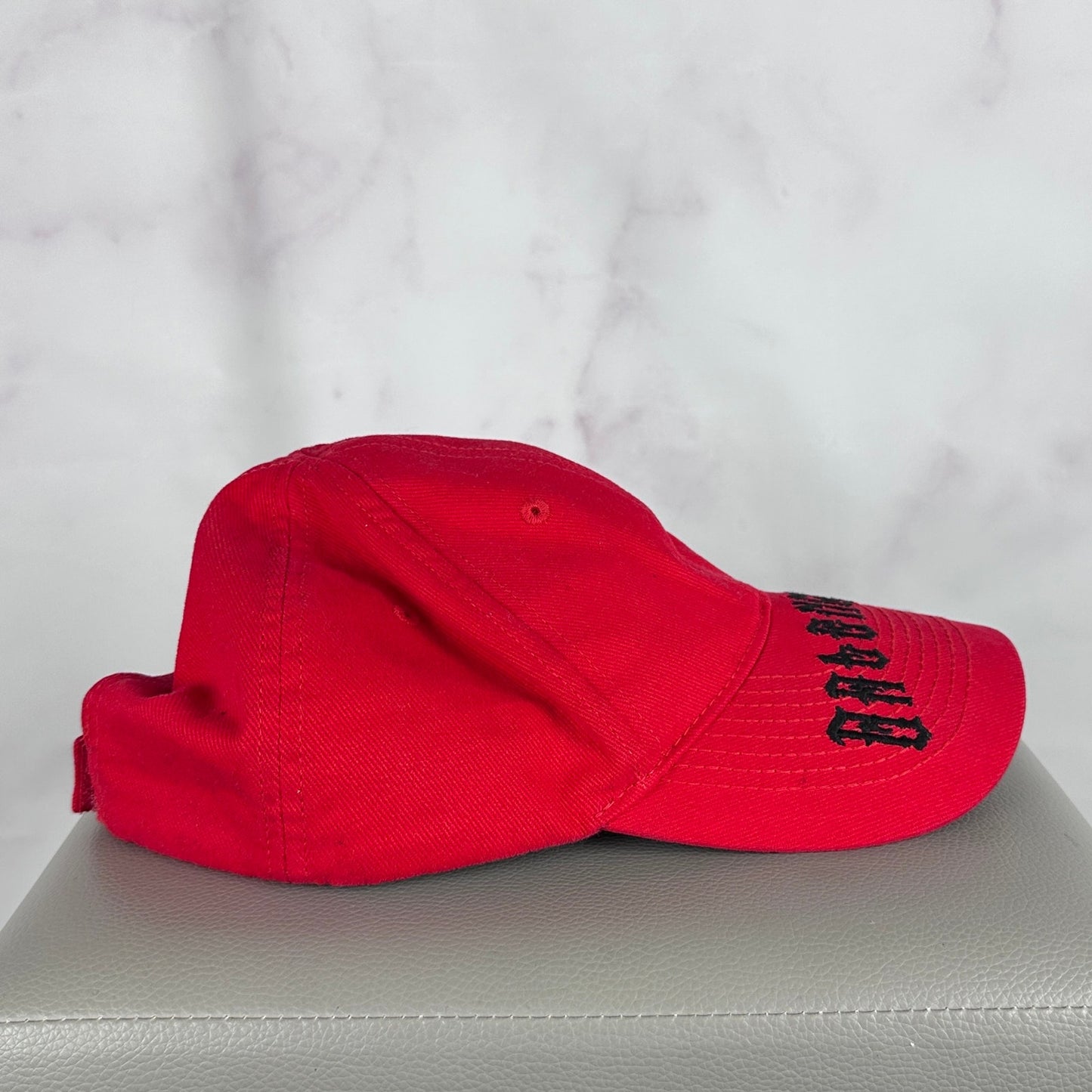 Balenciaga Red Tattoo Hat