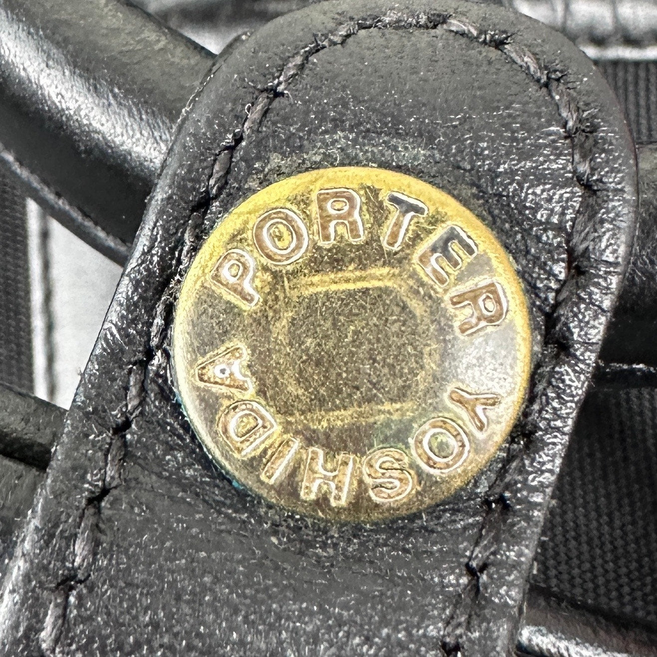 Porter Yoshida & Co. Black TAG 2-Way Briefcase Bag