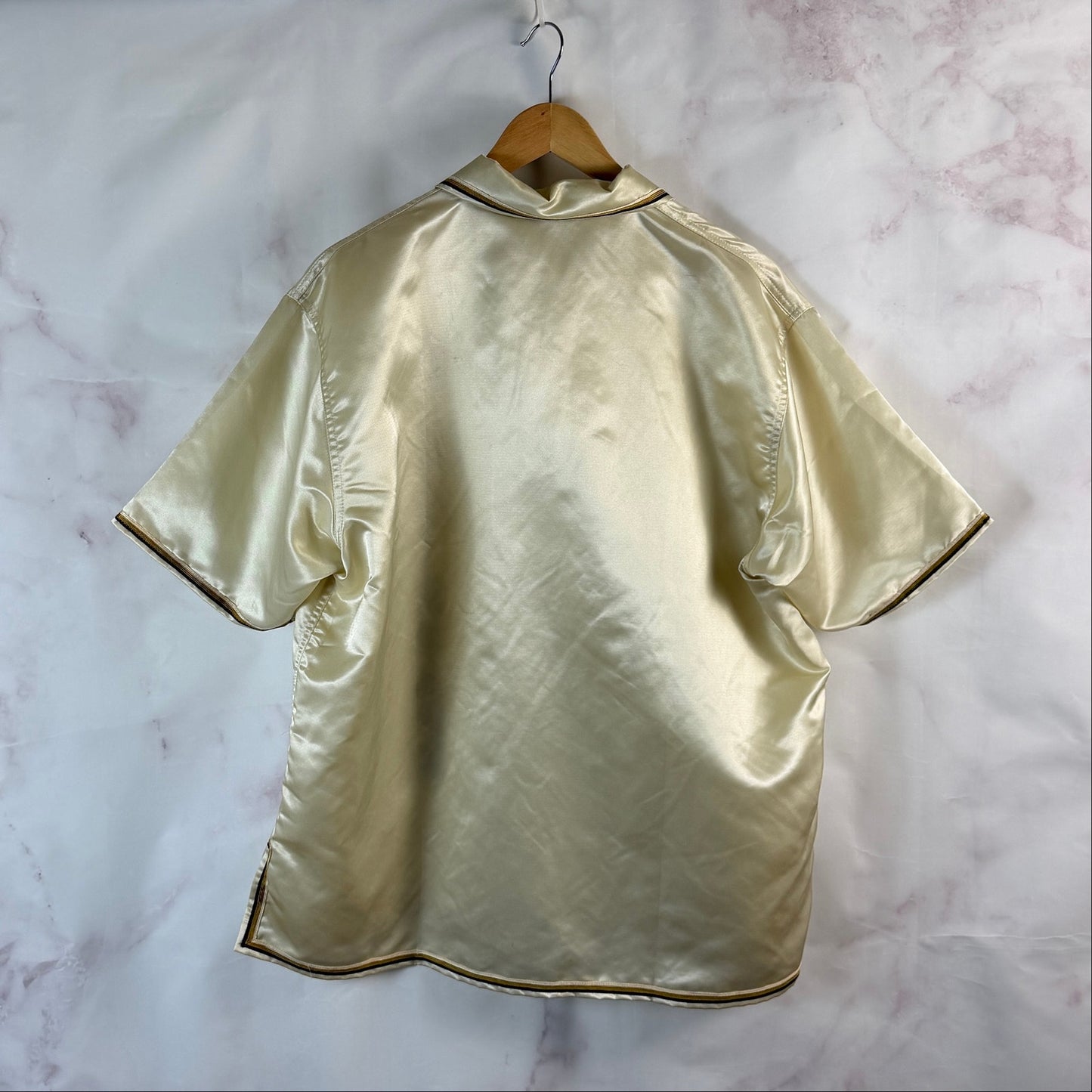 90s Bape Nylon Warm-Up S/S Shirt