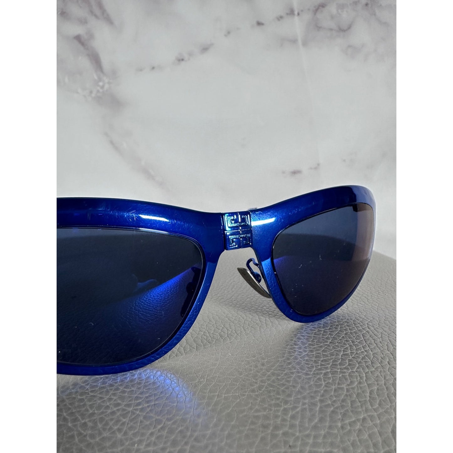 Givenchy GV24900U Blue Cateye Folding Sunglasses