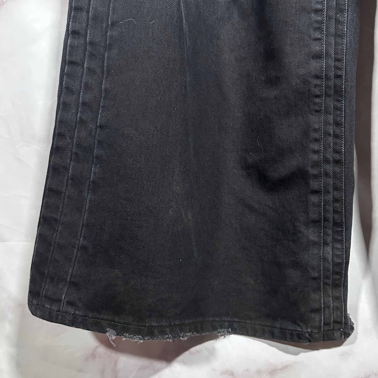 Vetements Black Destroyed Denim