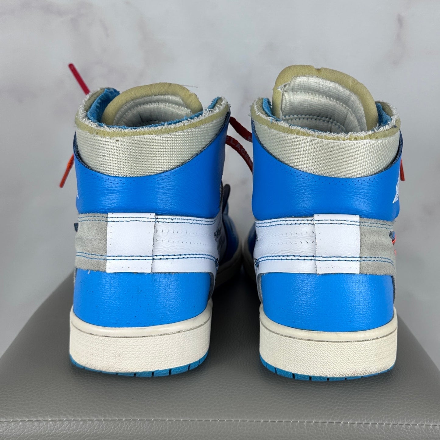 Nike x Off-White Jordan 1 Retro High University Blue UNC c/o Virgil Abloh