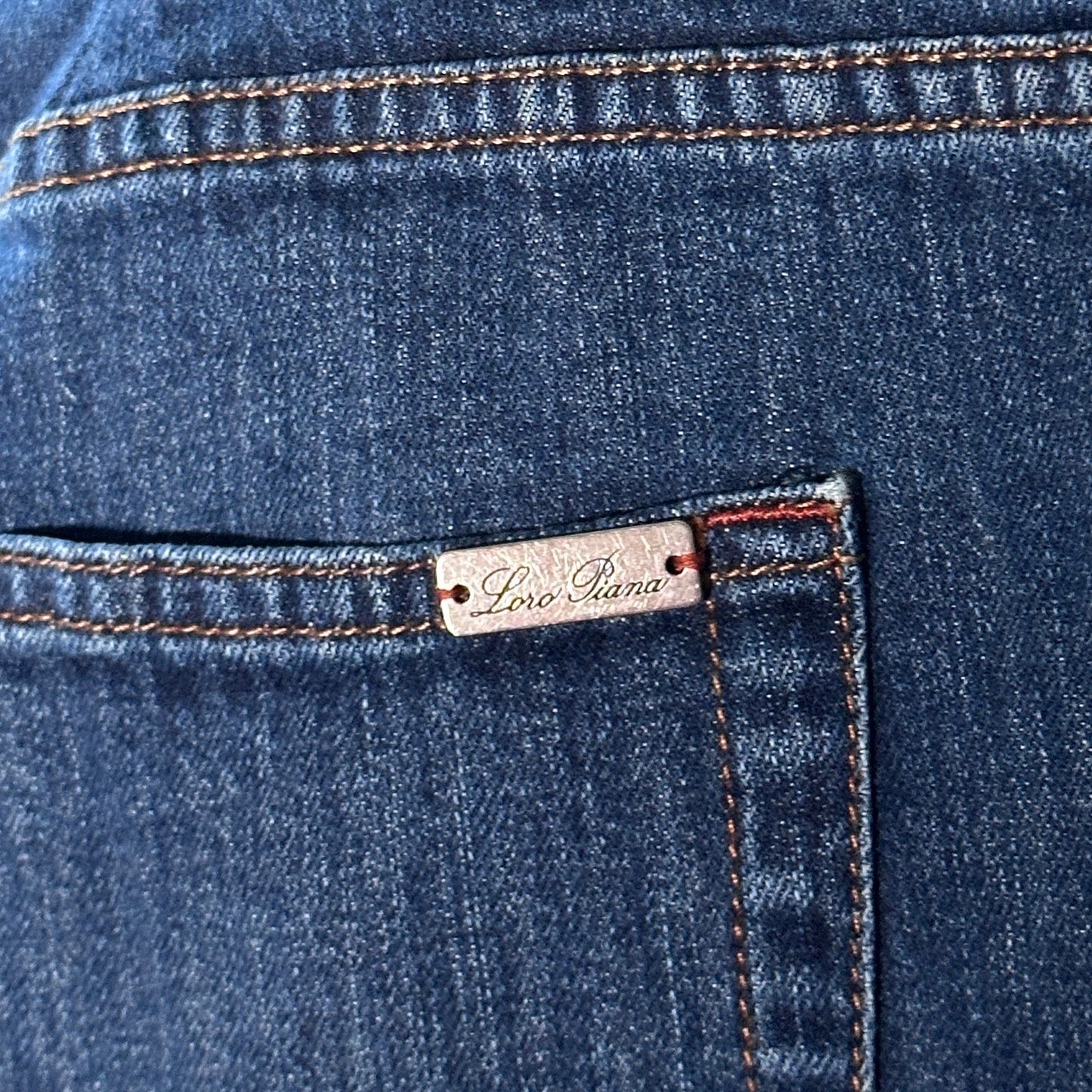 Loro Piana Blue Slim Denim Jeans