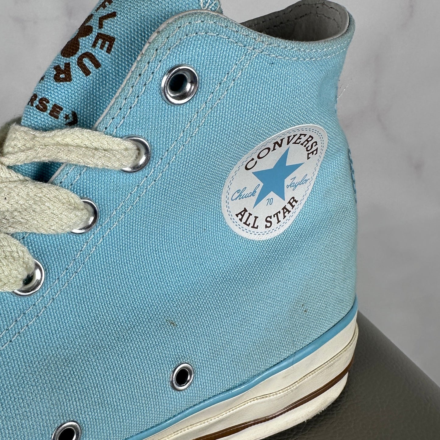 Converse x Golf le Fleur Chuck 70 High Gulf Stream Blue