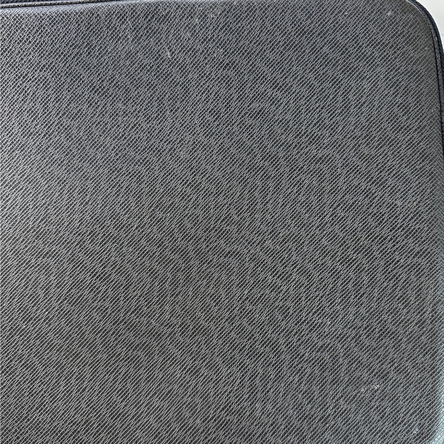 Louis Vuitton Black Leather Computer Case