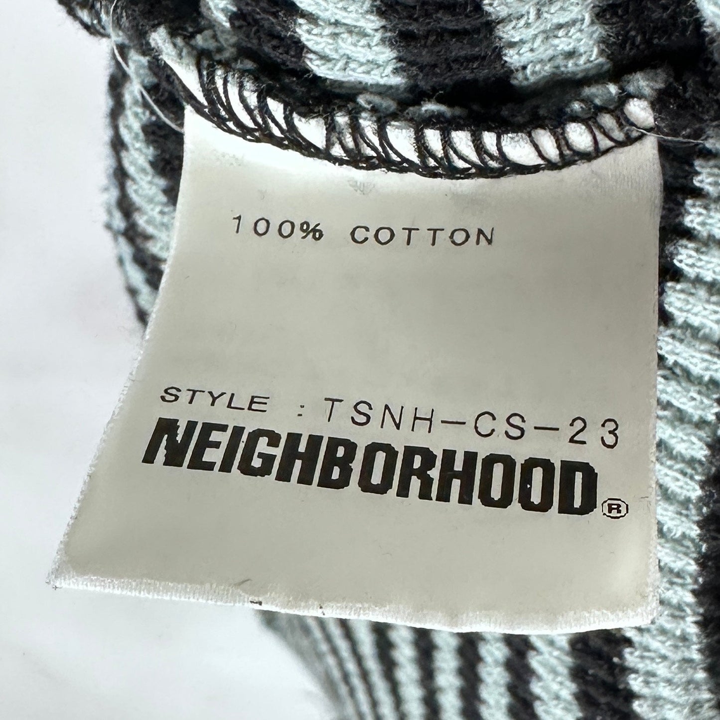 Neighborhood Japan Striped Henley Tee