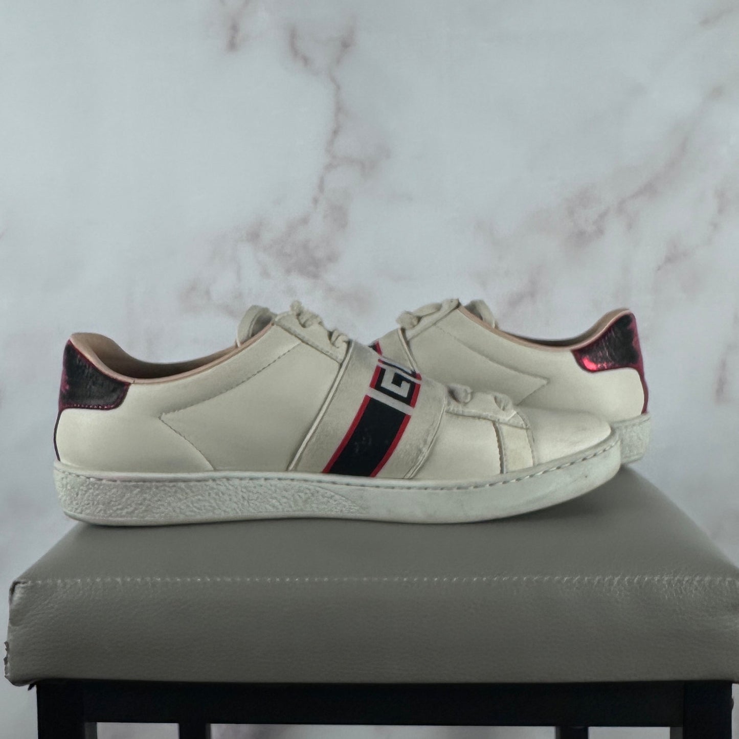 Gucci Ace Stripe White Low Sneaker