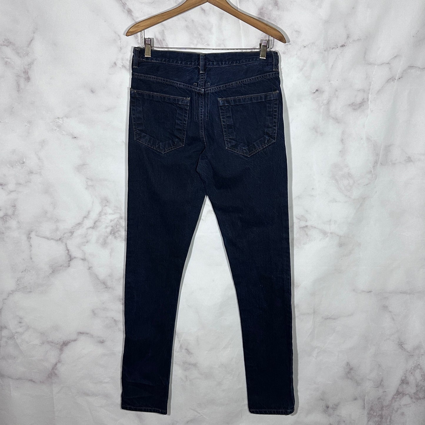Rick Owens DRKSHDW Hard Blue Berlin Cut Denim