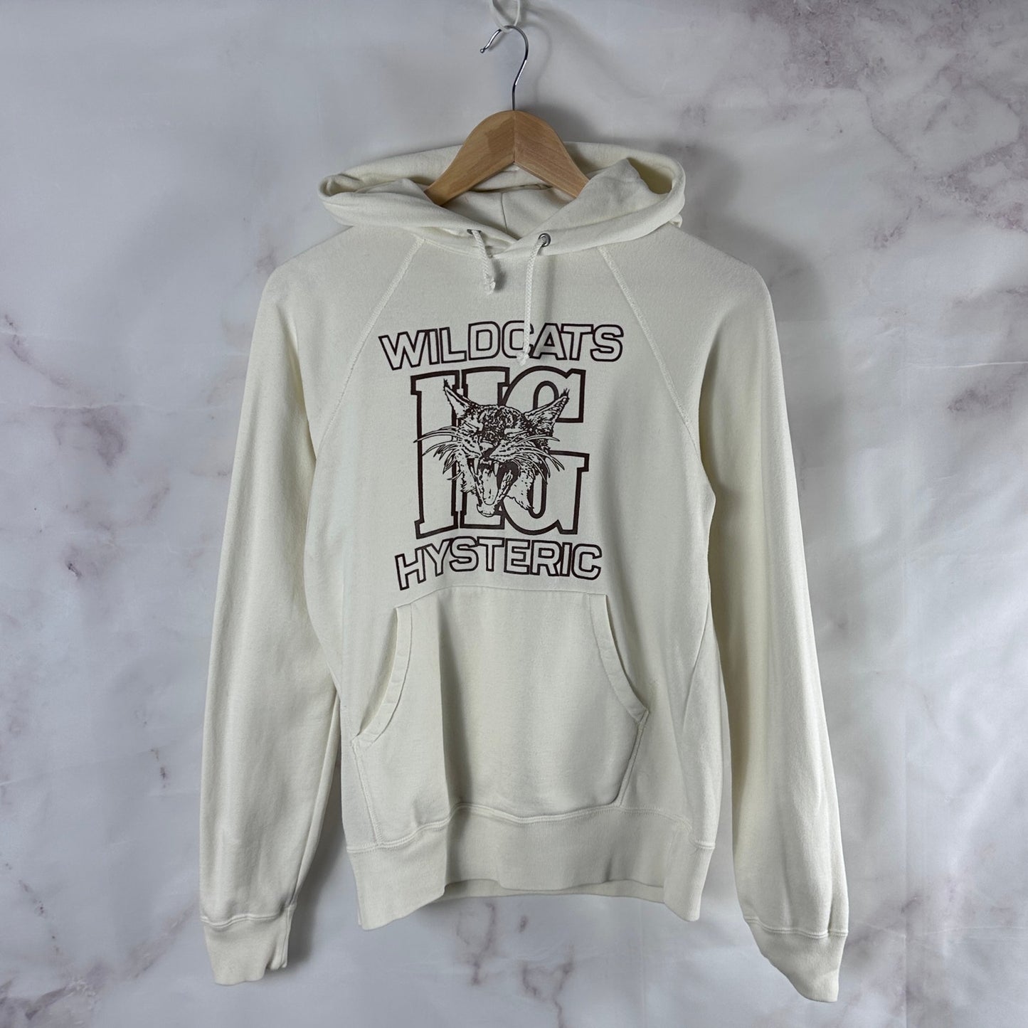Hysteric Glamour Wildcats White Hoodie