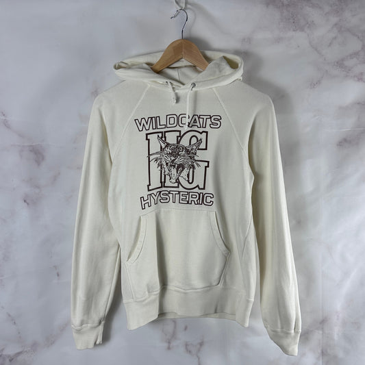 Hysteric Glamour Wildcats White Hoodie