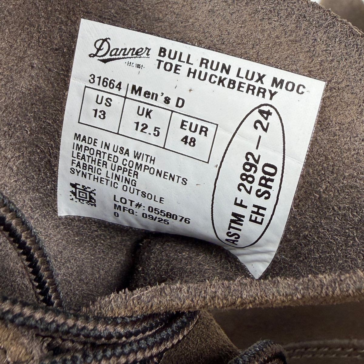Danner x Huckberry Bull Run Lux Brown