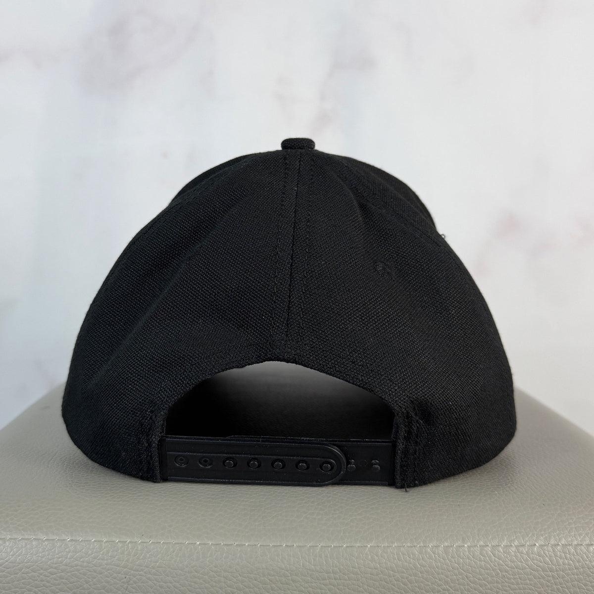Palm Angels Black Embroidered Classic Logo Cap