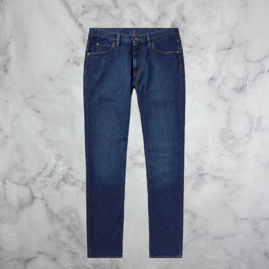 Loro Piana Blue Slim Denim Jeans