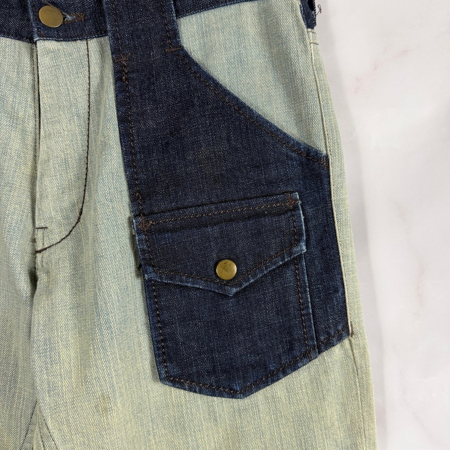 Number (N)ine A/W02 Nowhere Man Bush Pocket Denim
