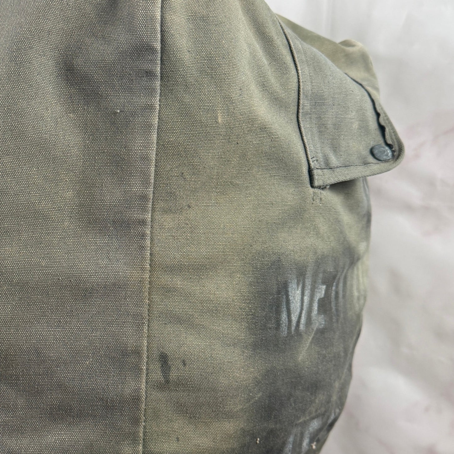 Vintage US Military Canvas Flyers Kit Bag