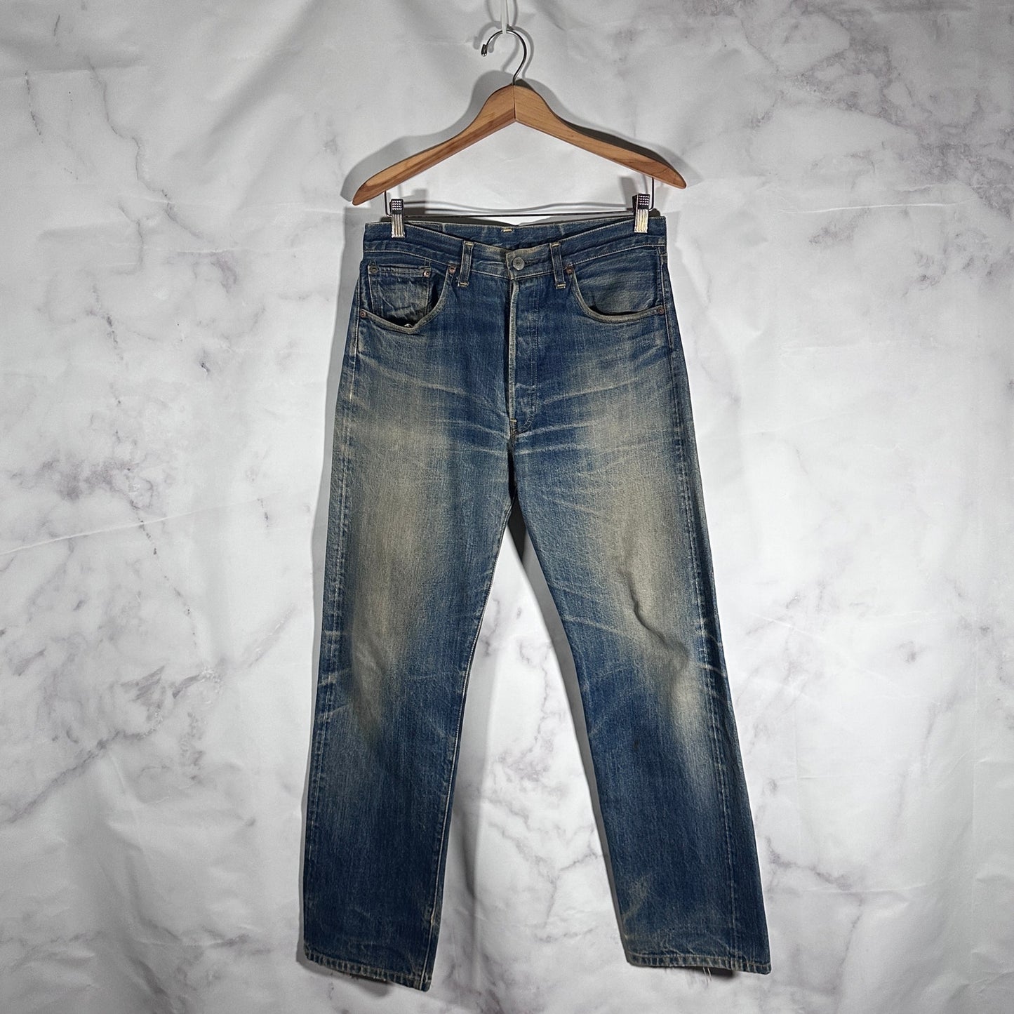 Levi’s Lot 66501 Made in Japan Big E Indigo Raw Selvedge Denim