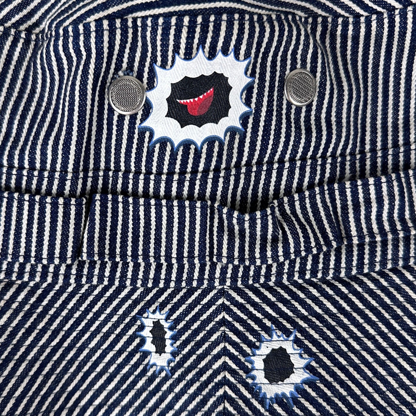 Billionaire Boys Club Japan Striped Denim Bucket Hat