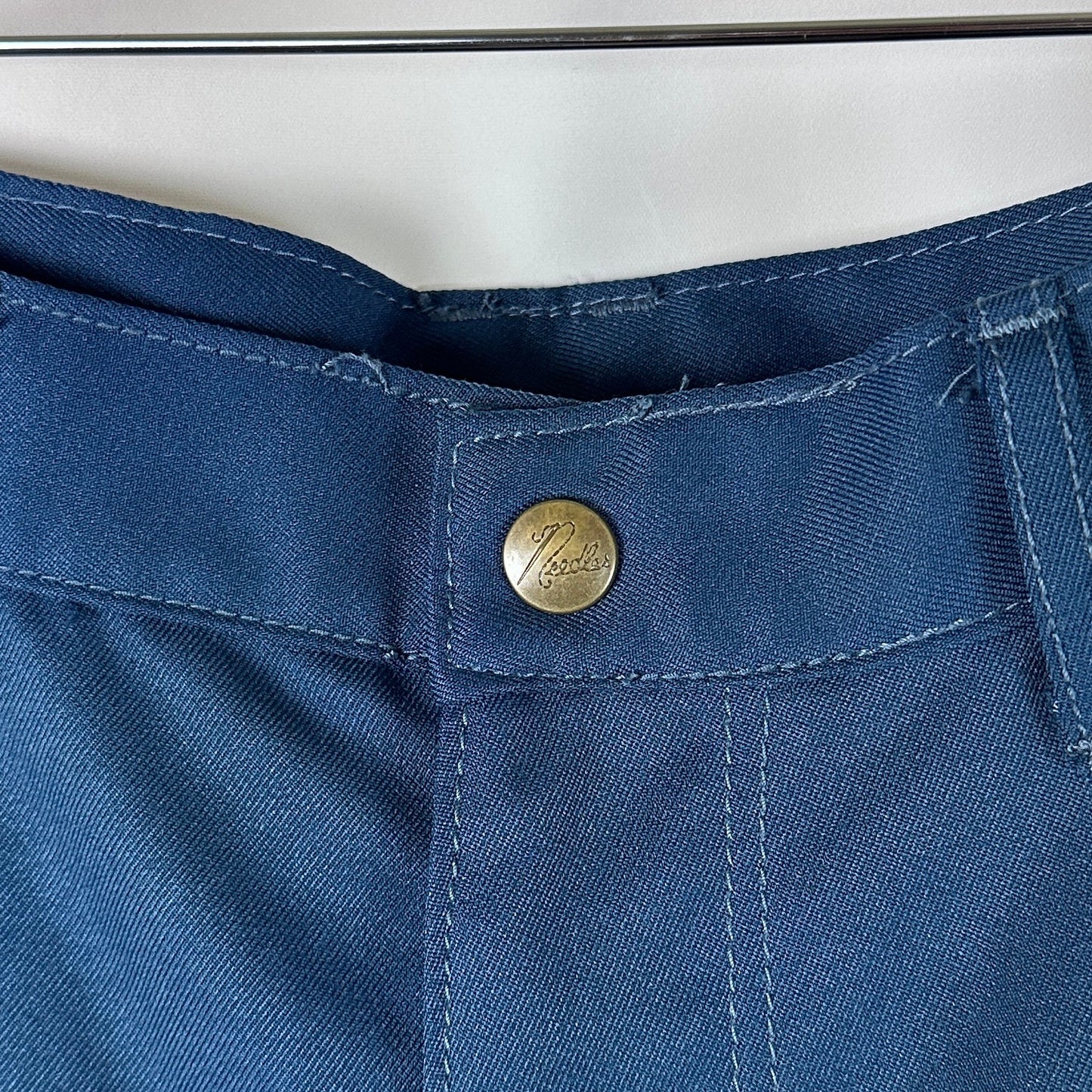 Needles Blue Bootcut Western Pants