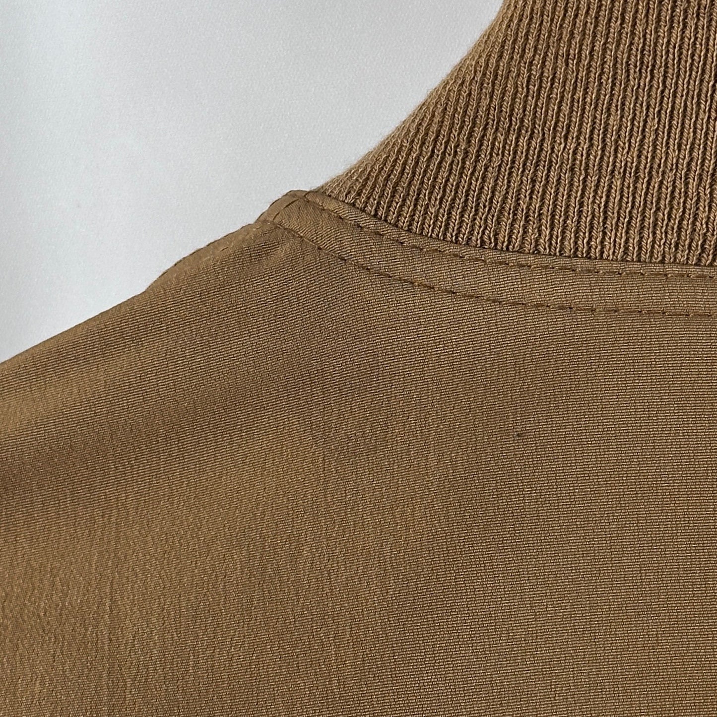 Rick Owens S/S21 Phlegethon Honey/Throat Flight Bomber Jacket