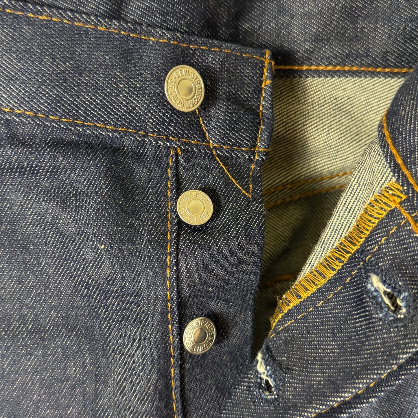 Levi’s Born x Raised Indigo Waterbird 501 Denim