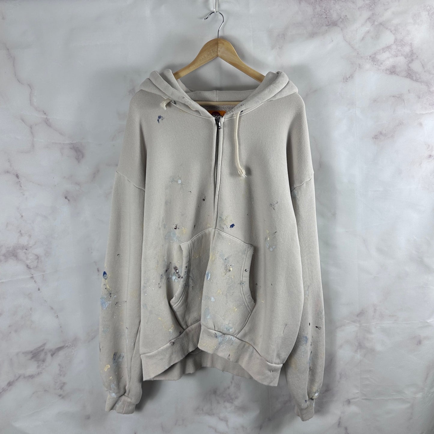 SWJP Oatmeal Zip-Up Hoodie