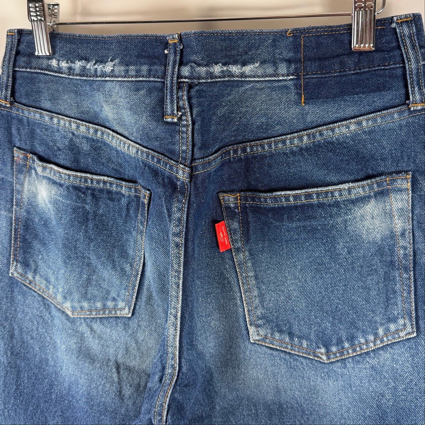 Cepo Straight Japanese Selvedge Blue Jeans