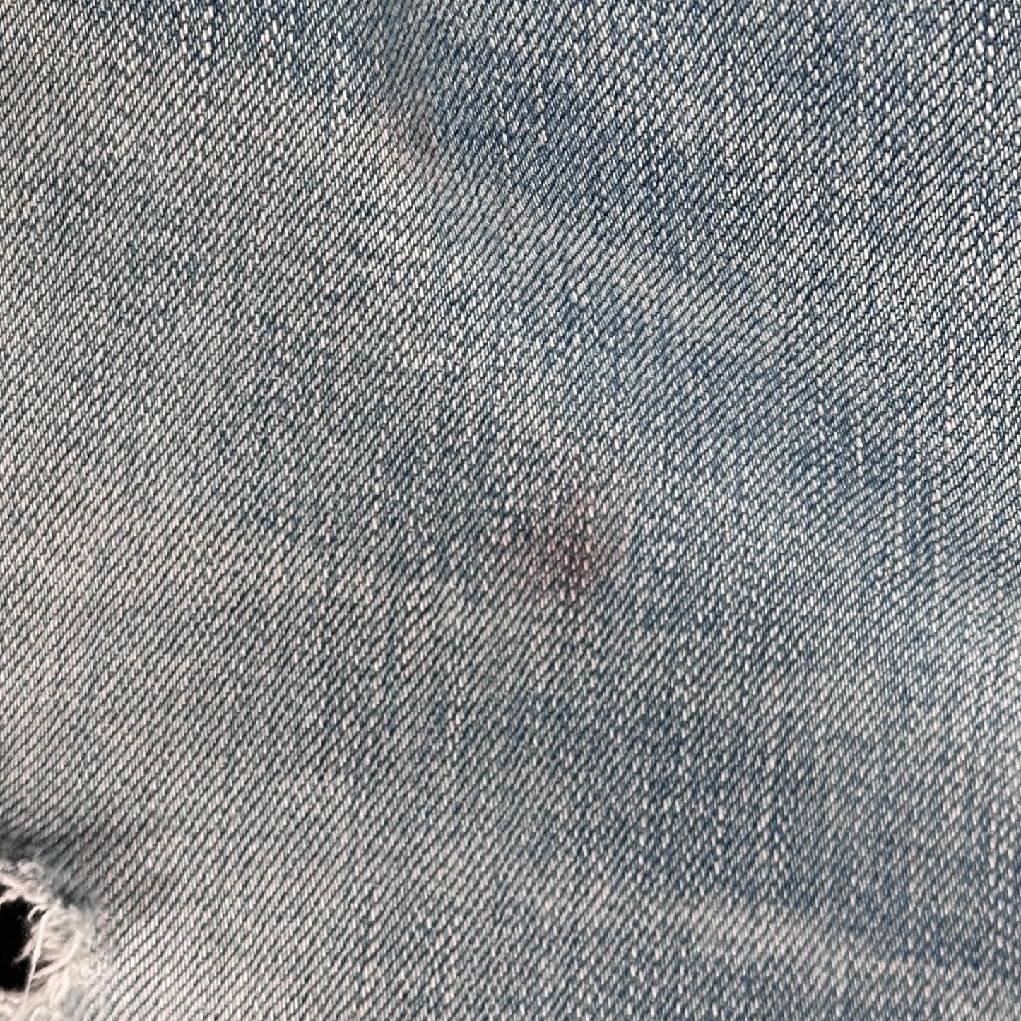 Saint Laurent Hedi Slimane D02 Skinny Light Wash Distressed Denim