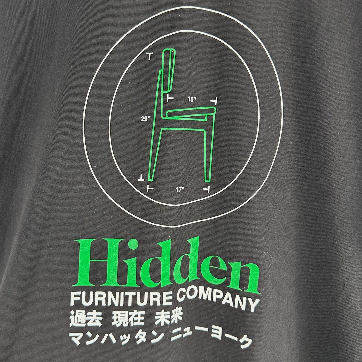 Hidden NY Furniture Company Black Tee