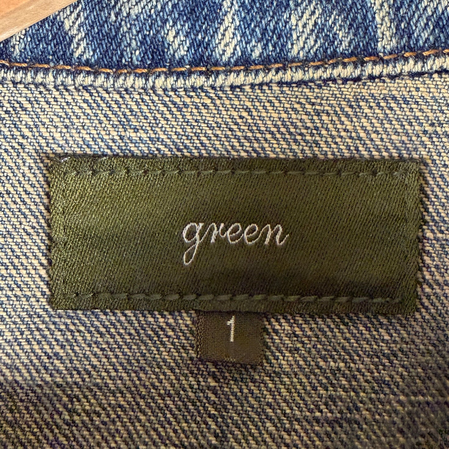 Green / Bowles & Co. Japanese Selvedge Denim Jacket