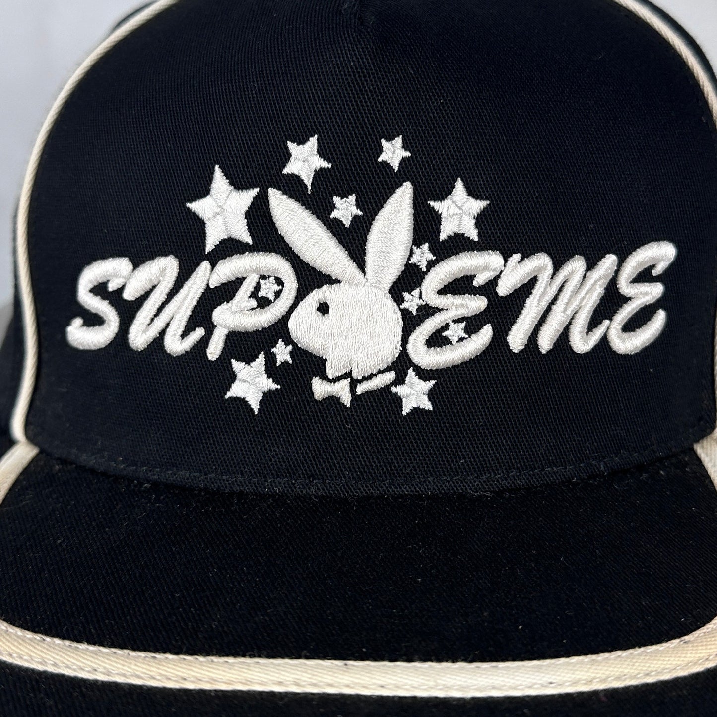 Supreme S/S21 Playboy Black 5-Panel Hat