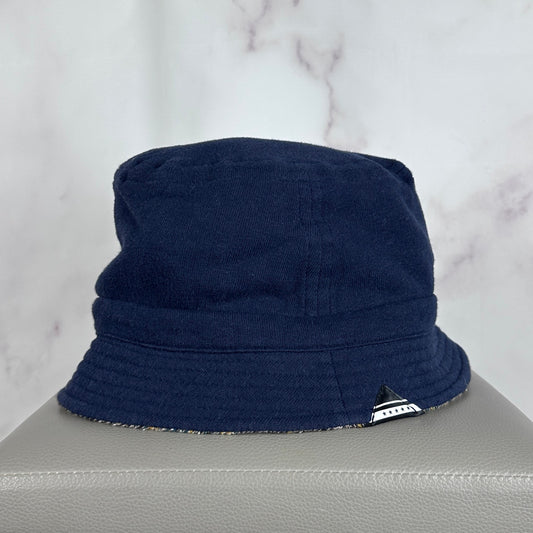 Sublime Japanese Knit Navy Bucket Hat