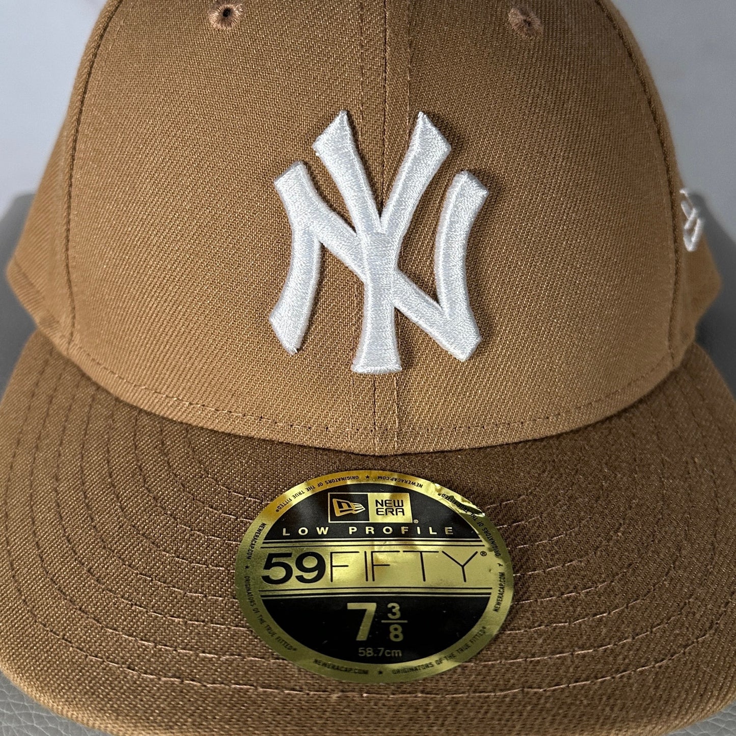 New Era Japan Exclusive Low Profile New York Yankees Tan Fitted Hat