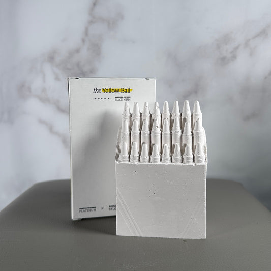 Daniel Arsham ‘Future Relic’ Crayola Box The Yellow Ball Pharrell Williams Amex