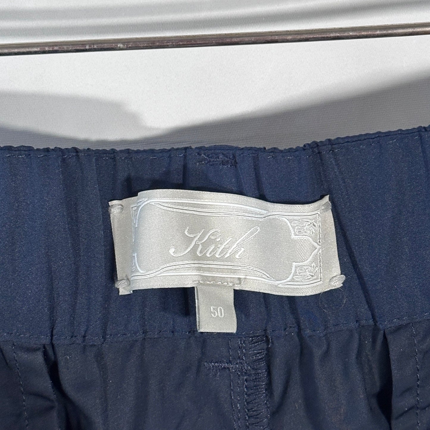 Kith Navy Pleated Kyson Pant