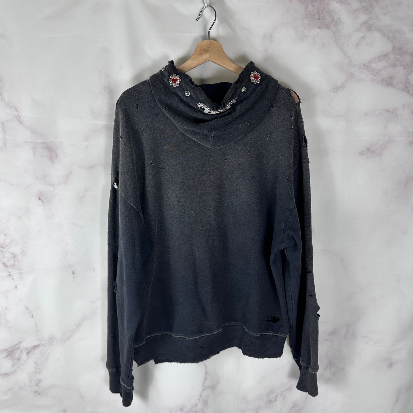 Kapital Kountry Thriller Black Jewel Hoodie