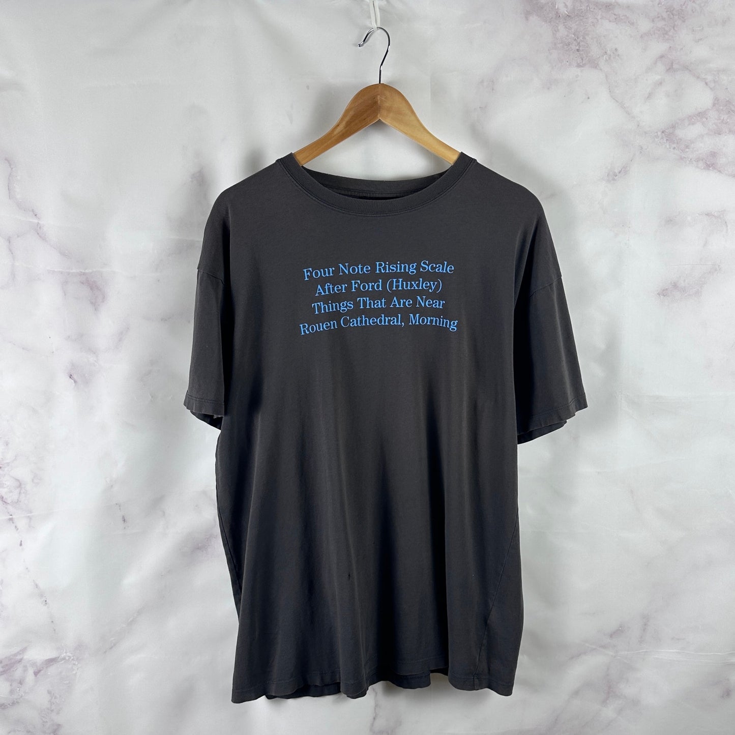 Raf Simons S/S20 Four Note Poem Tee