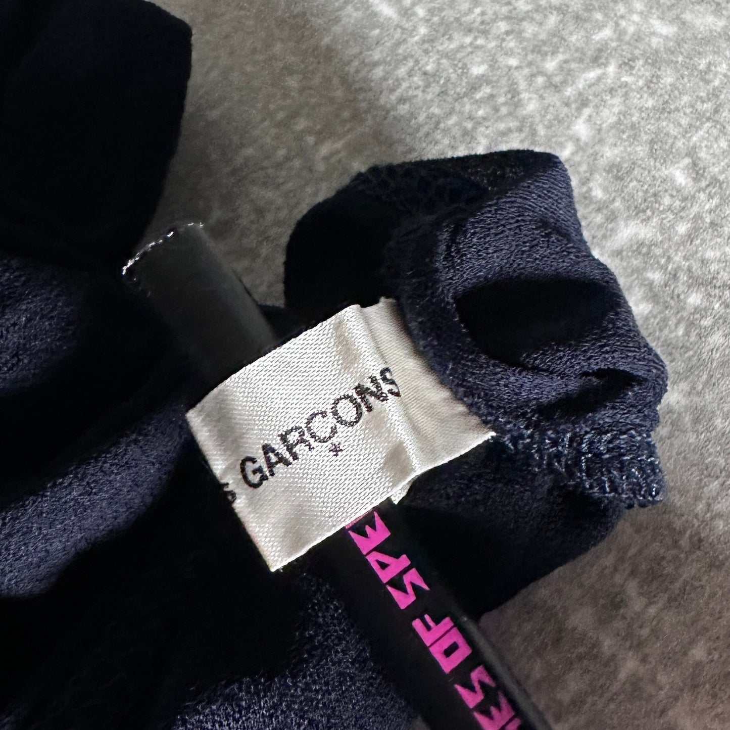 Comme des Garçons Archive AD1993 Black Mesh Tee