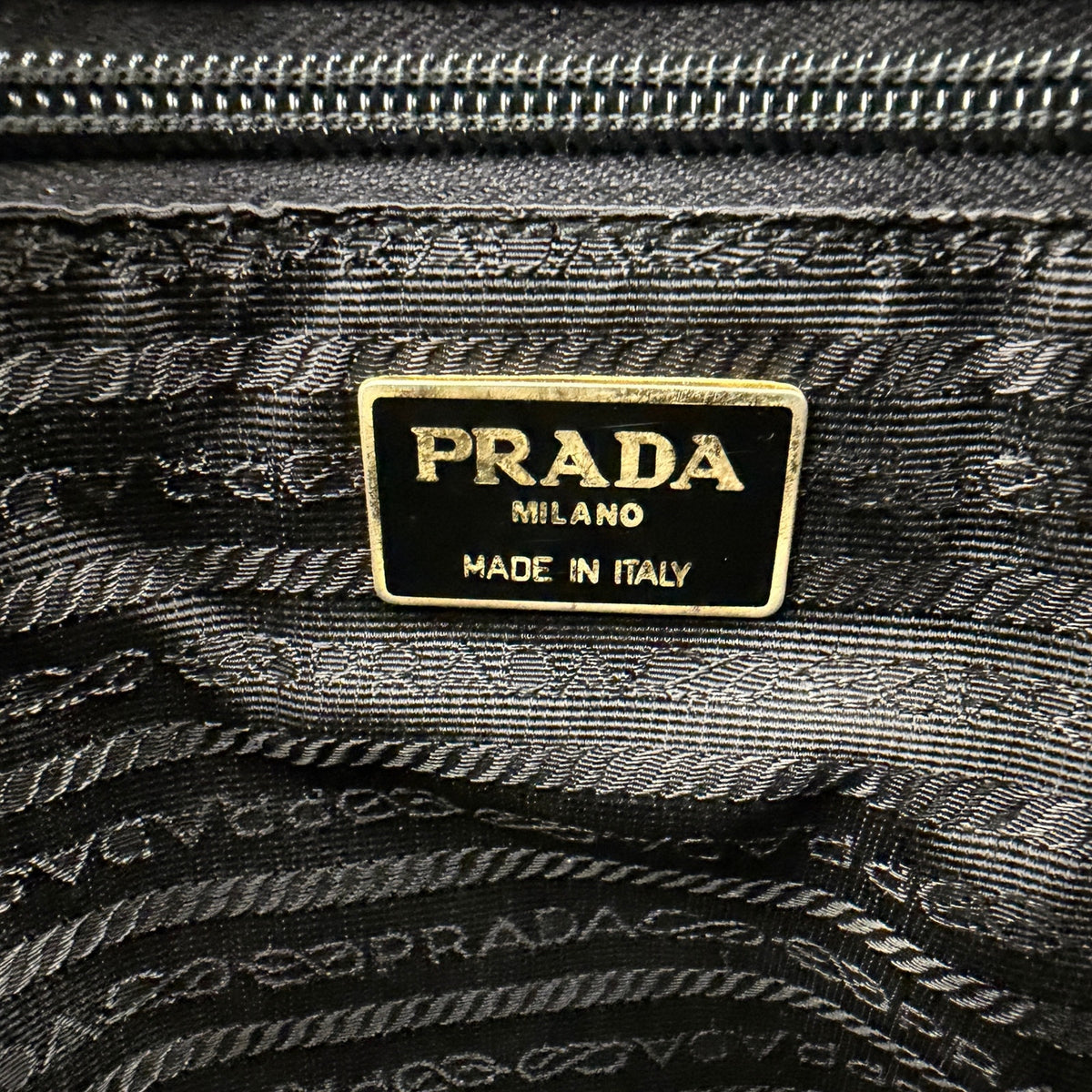 Prada Tessuto Black Nylon Handbag
