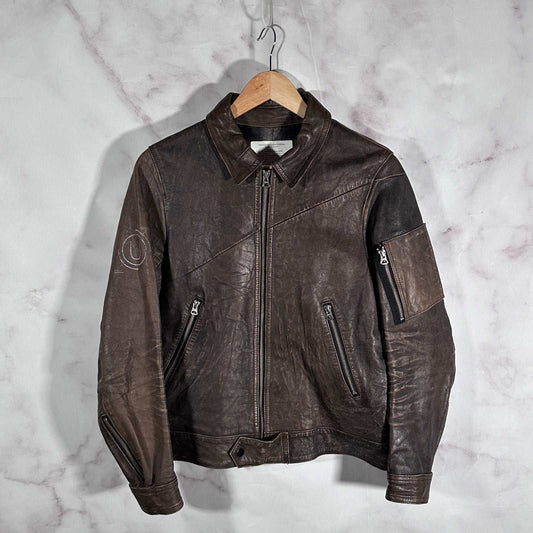 Undercover A/W10 Brown Lamb Leather ‘GiRA’ Jacket