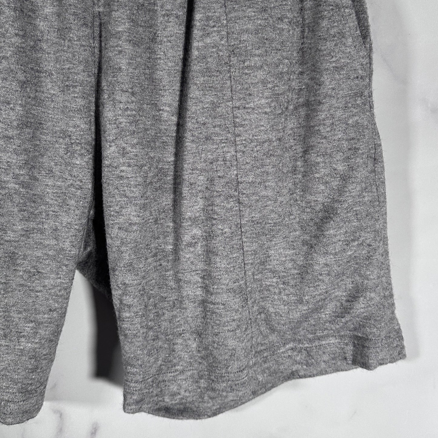 Strawberry Grey Cashmere Shorts