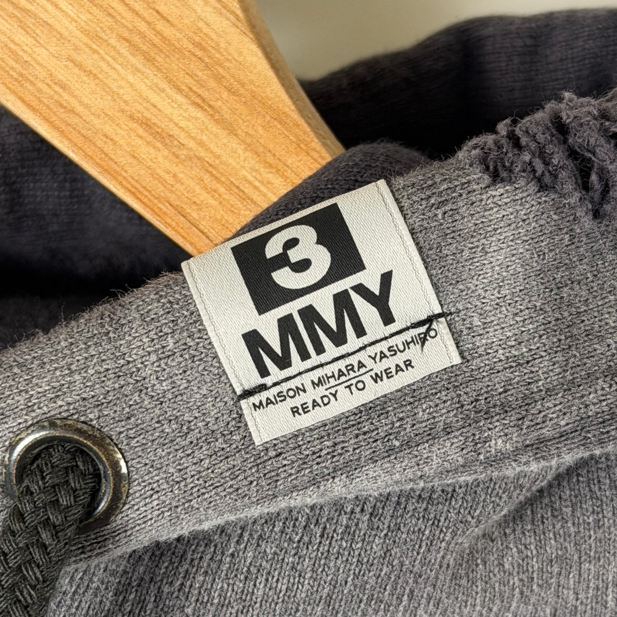 Maison Mihara Yasuhiro Sun Faded Distressed Hoodie