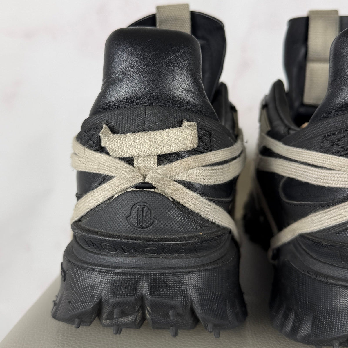 Rick Owens x Moncler Trailgrip Megalace Black