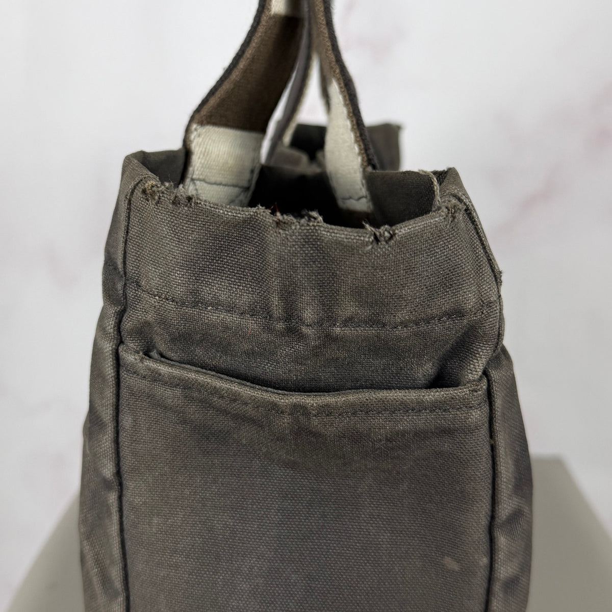 Porter-Yoshida & Co. Black Canvas Mini Tote
