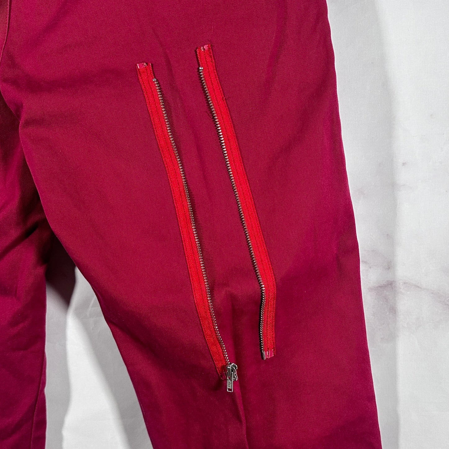 Supreme x Undercover F/W16 Red Anarchy Zipper Pants