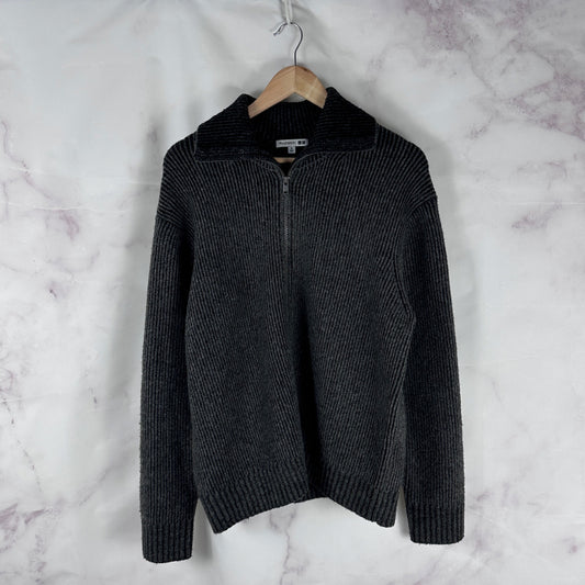 J.W. Anderson x Uniqlo Grey Quarter Zip Sweater