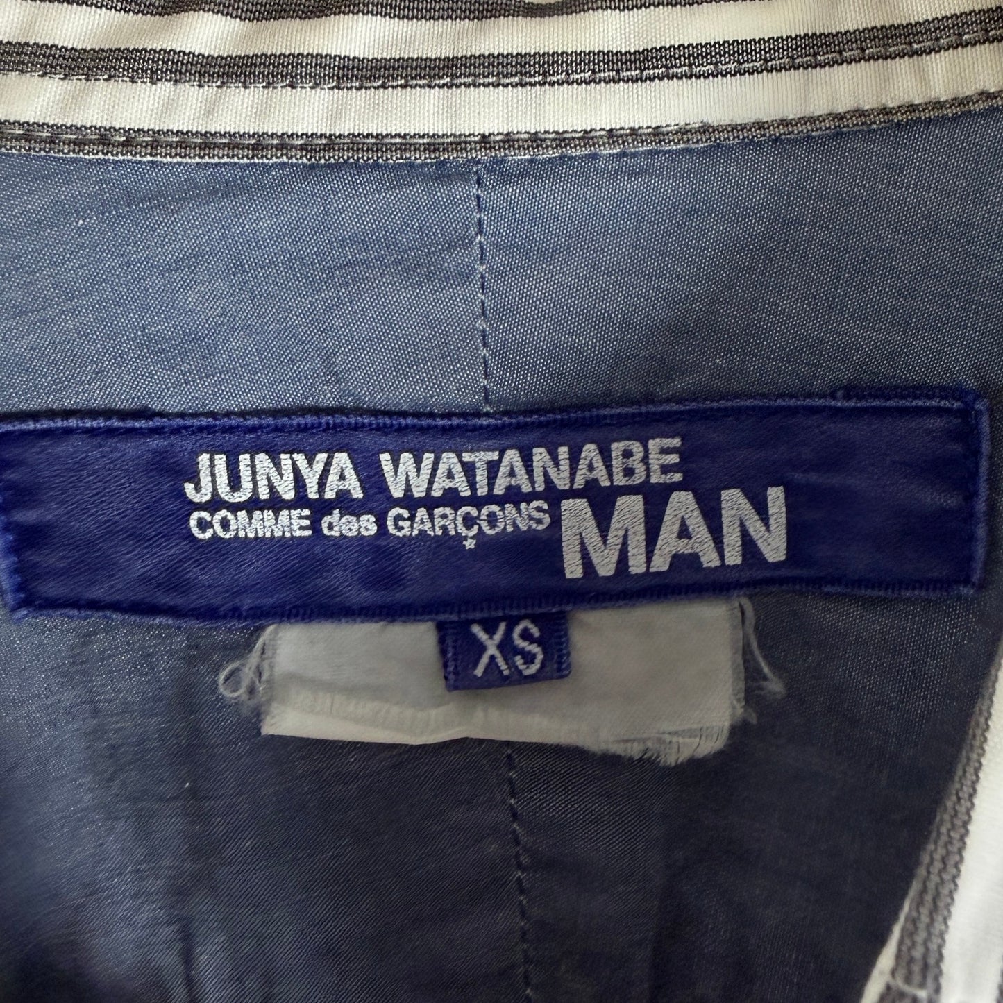 Junya Watanabe Comme des Garcons MAN Patchwork Striped Shirt