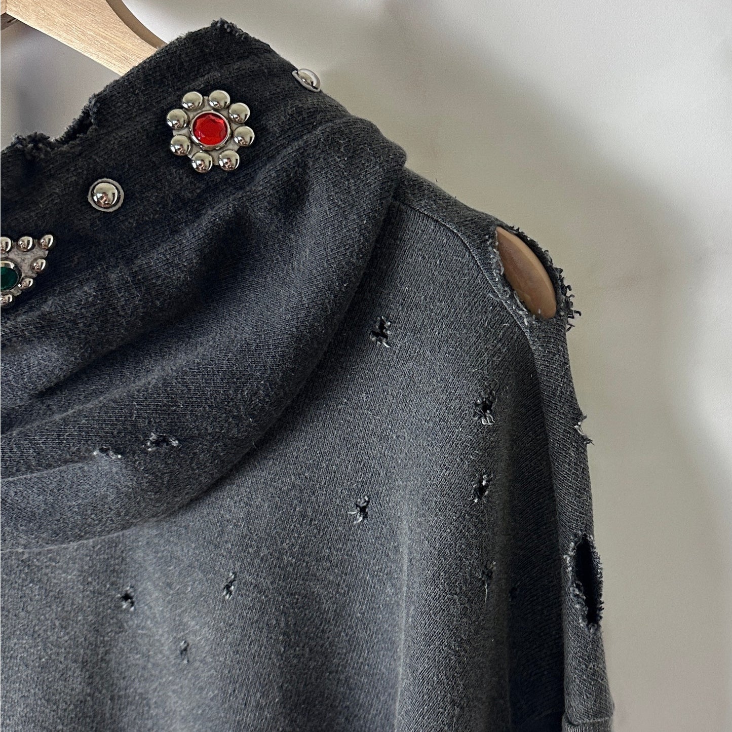 Kapital Kountry Thriller Black Jewel Hoodie