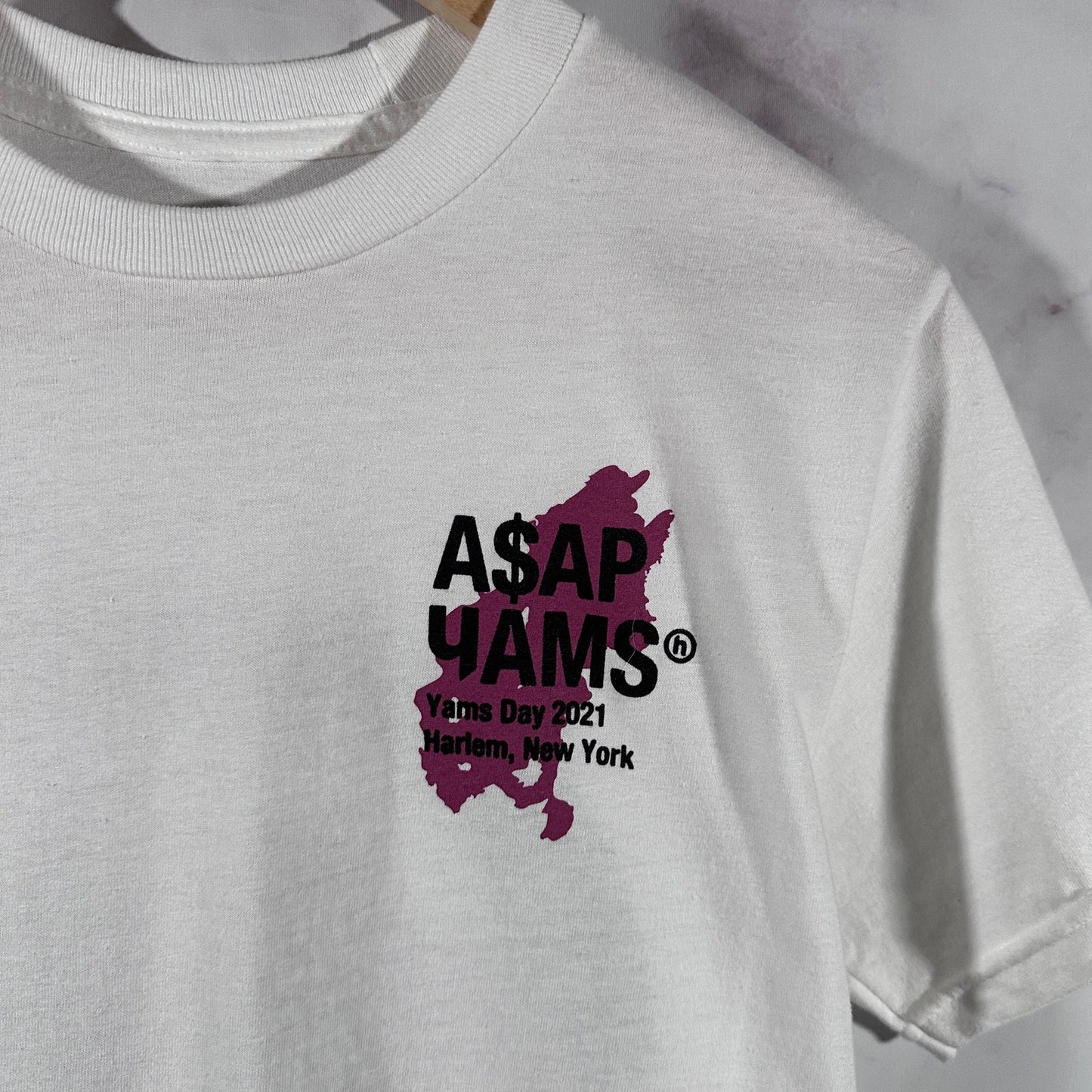 Hidden NY Yams Day 2021 White Tee