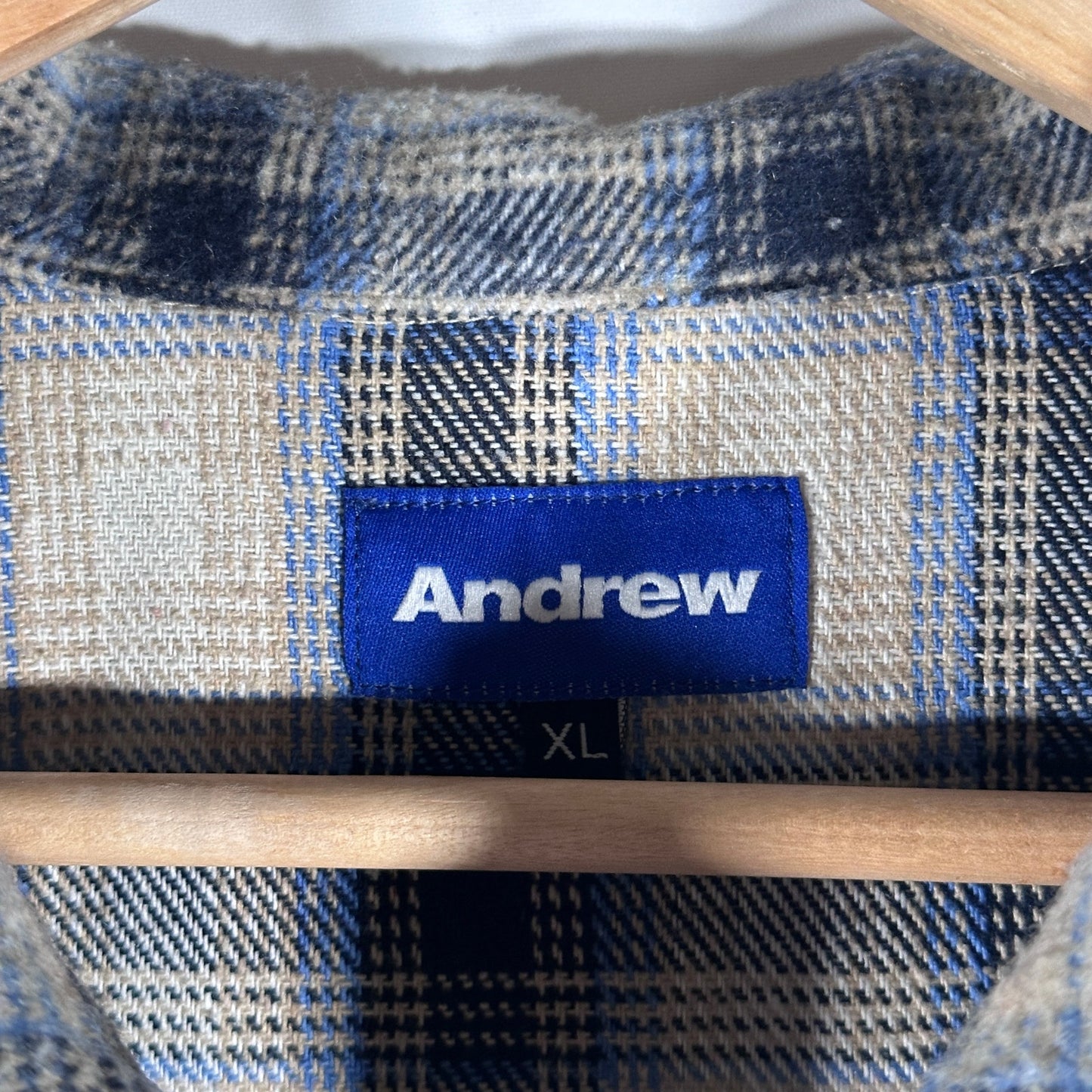 Andrew Miami Plaid Zipper Flannel