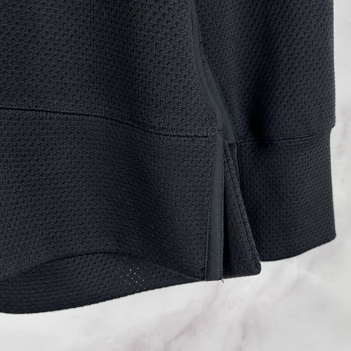 Adidas Y-3 Yohji Yamamoto Black Mesh Jersey Hoodie